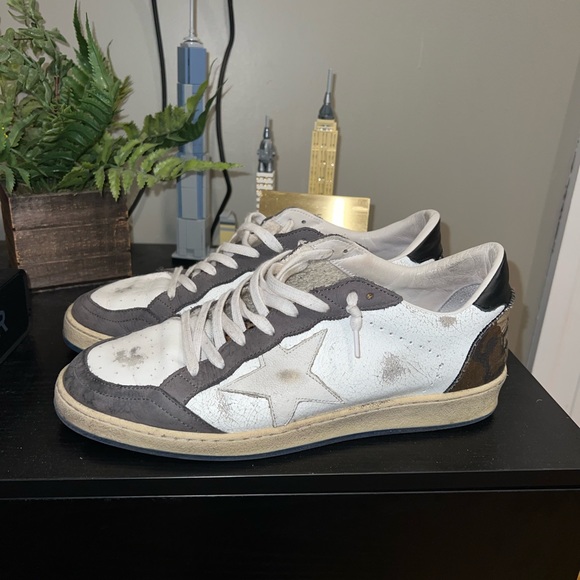 Golden Goose Stardan Limited Relase Camo Heel Tab - Picture 1 of 6